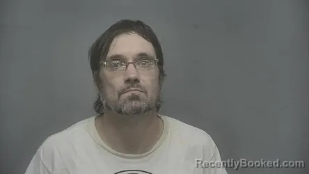 Mugshot of John B. Pittman booked in Vigo County, Indiana on May 19, 2026