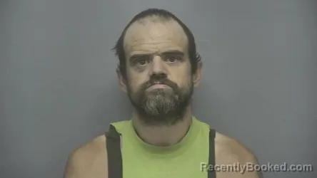 Mugshot of John Lee Rogers booked in Vigo County, Indiana on May 7, 2026