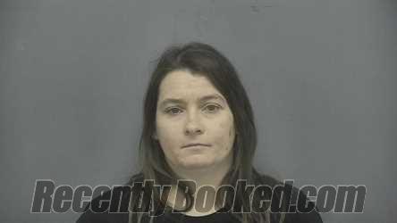 Booking photo from Vigo County, Indiana