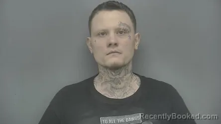 Mugshot of Jason Dale Smothers booked in Vigo County, Indiana on March 9, 2026