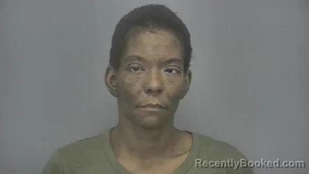 Mugshot of Justina Renee Sangster booked in Vigo County, Indiana on June 20, 2026