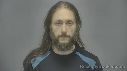 Mugshot of Jeff L Selby booked in Vigo County, Indiana on June 21, 2026