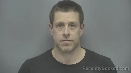 Mugshot of Justin D Samm booked in Vigo County, Indiana on May 20, 2026