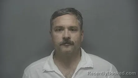 Mugshot of John Shepherd booked in Vigo County, Indiana on August 30, 2026