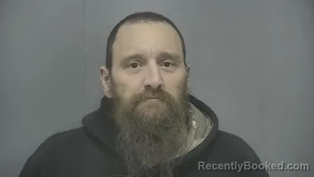 Mugshot of Joseph A Short booked in Vigo County, Indiana on March 13, 2026