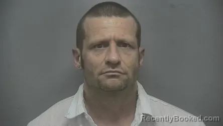 Mugshot of James M Tabor booked in Vigo County, Indiana on March 9, 2026