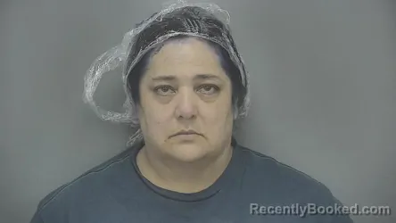 Mugshot of Jackie J Thompson booked in Vigo County, Indiana on July 15, 2026