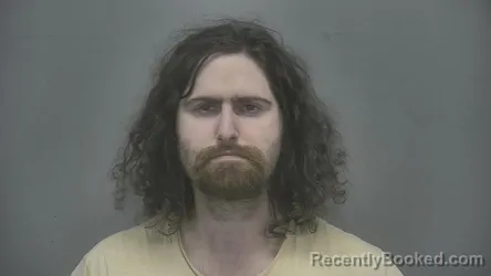 Mugshot of John Vandeventer booked in Vigo County, Indiana on March 12, 2026