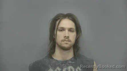 Mugshot of Julian Robert Gage Whitner booked in Vigo County, Indiana on May 20, 2026