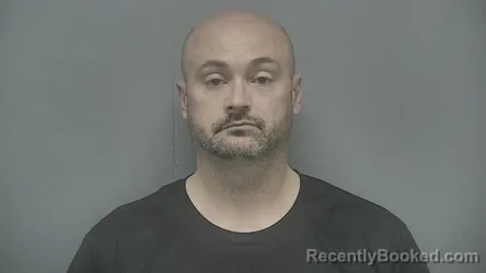 Mugshot of Jason Warnock booked in Vigo County, Indiana on May 9, 2026