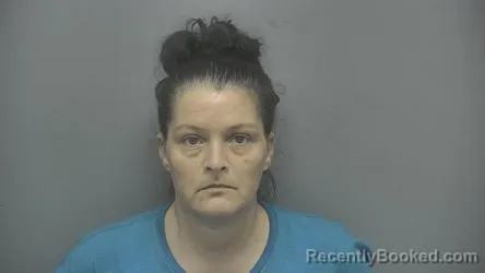 Mugshot of Jill R Whitaker booked in Vigo County, Indiana on March 12, 2026