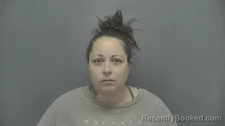 Mugshot of Karen M Allen booked in Vigo County, Indiana on March 28, 2026