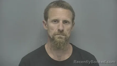 Mugshot of Kenneth Anderson booked in Vigo County, Indiana on July 10, 2026