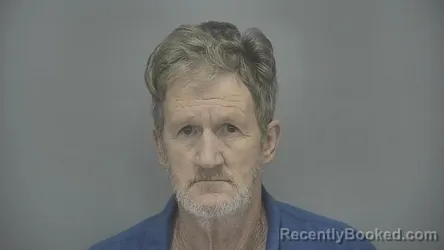 Mugshot of Kevin B Adkins booked in Vigo County, Indiana on August 28, 2026