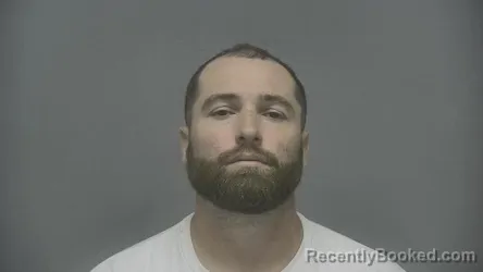 Mugshot of Kevin Andrew Bracken booked in Vigo County, Indiana on August 28, 2026