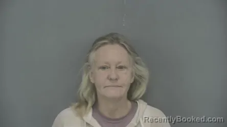 Mugshot of Kim Bandelow booked in Vigo County, Indiana on May 14, 2026