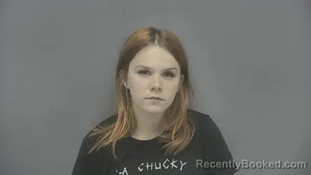 Mugshot of Kaitlyn Christoupulos booked in Vigo County, Indiana on June 24, 2026