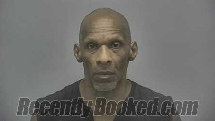 Booking photo from Vigo County, Indiana