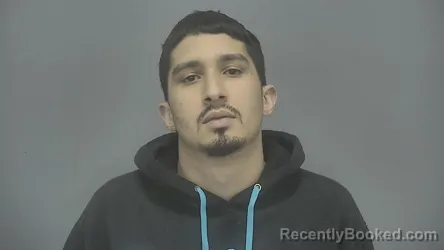 Mugshot of Kevin M Davila Matta booked in Vigo County, Indiana on May 1, 2026