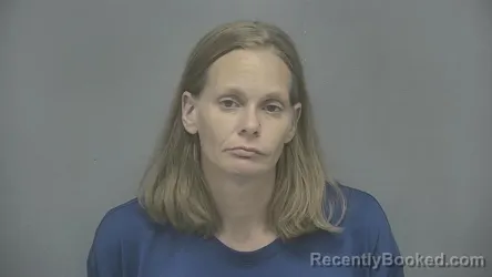 Mugshot of Krystal L Duby booked in Vigo County, Indiana on August 23, 2026
