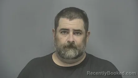 Mugshot of Kevin Joseph Hege booked in Vigo County, Indiana on August 26, 2026