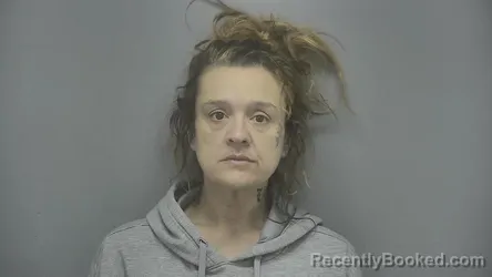 Mugshot of Kaysi N Haddix booked in Vigo County, Indiana on March 27, 2026