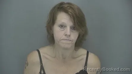 Mugshot of Katrina L Hiter booked in Vigo County, Indiana on May 14, 2026