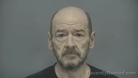 Mugshot of Kenneth W Kintner booked in Vigo County, Indiana on June 19, 2026