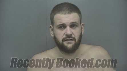 Booking photo from Vigo County, Indiana