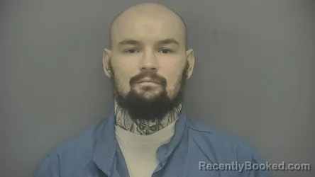 Mugshot of Kyle Matthew Mulkins booked in Vigo County, Indiana on July 13, 2026