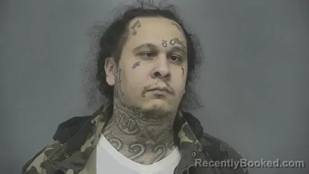 Mugshot of Kent B Manuel booked in Vigo County, Indiana on March 12, 2026