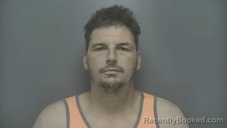 Mugshot of Ken J Milner booked in Vigo County, Indiana on July 3, 2026
