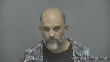 Mugshot of Kevin R. Ross booked in Vigo County, Indiana on October 6, 2026