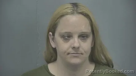 Mugshot of Karrie Shaw booked in Vigo County, Indiana on June 22, 2026