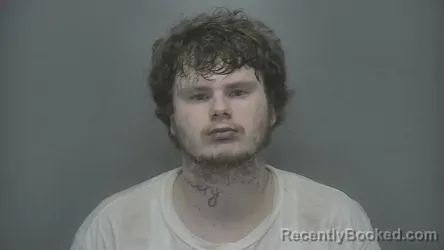 Mugshot of Kayne Xavix Tomes booked in Vigo County, Indiana on August 31, 2026