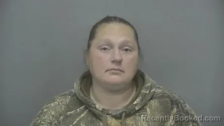 Mugshot of Katherine Nicole Thomas booked in Vigo County, Indiana on May 6, 2026