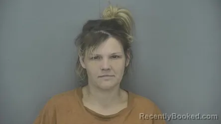 Mugshot of Leslie Ellen Anderson booked in Vigo County, Indiana on July 1, 2026