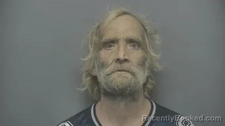 Mugshot of Larry Gene Bennet booked in Vigo County, Indiana on October 6, 2026