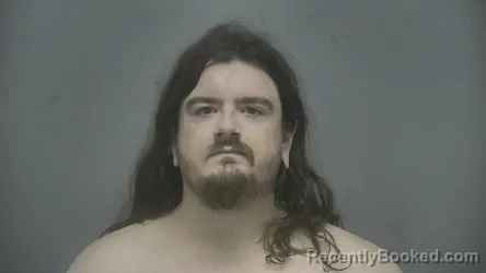 Mugshot of Levi P Clark booked in Vigo County, Indiana on September 6, 2026