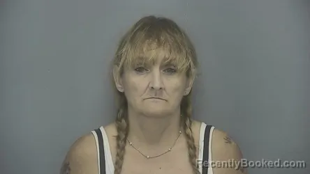 Mugshot of Leslie A Fannin booked in Vigo County, Indiana on September 1, 2026