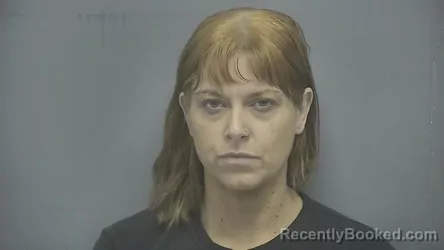 Mugshot of Lindsay K. Garvin booked in Vigo County, Indiana on March 11, 2026