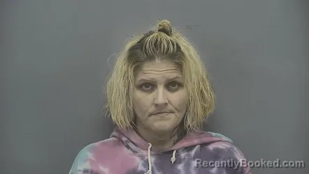 Mugshot of Lyndee R Garrett booked in Vigo County, Indiana on March 21, 2026