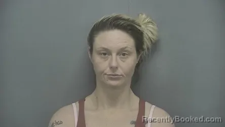Mugshot of Loghan Jane Elizabeth Holton booked in Vigo County, Indiana on September 1, 2026