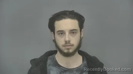 Mugshot of Levi Maloney booked in Vigo County, Indiana on May 6, 2026