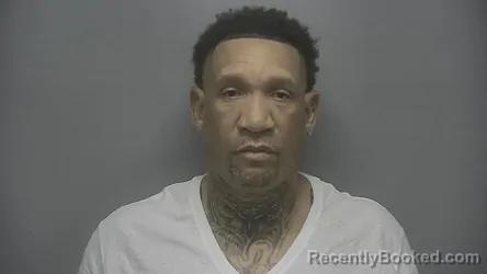 Mugshot of Lammar Jovon Murphy booked in Vigo County, Indiana on August 28, 2026
