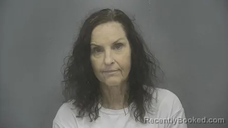 Mugshot of Lori Phillips booked in Vigo County, Indiana on May 14, 2026