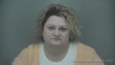 Mugshot of Leah Ray booked in Vigo County, Indiana on July 7, 2026