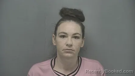 Mugshot of Luella Eileen Shelton booked in Vigo County, Indiana on May 12, 2026