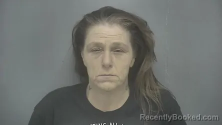 Mugshot of Misty Dawn Bullock booked in Vigo County, Indiana on March 22, 2026