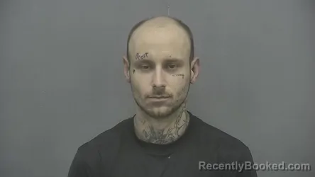 Mugshot of Michael Lee Scott Cheesman booked in Vigo County, Indiana on March 19, 2026